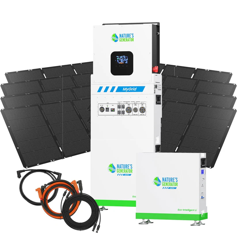 MyGrid 10K Solar Generator for Home