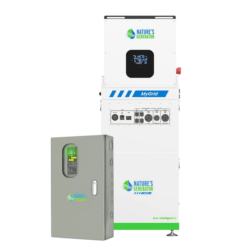 MyGrid 10K with Transfer Switch for House Battery Backup