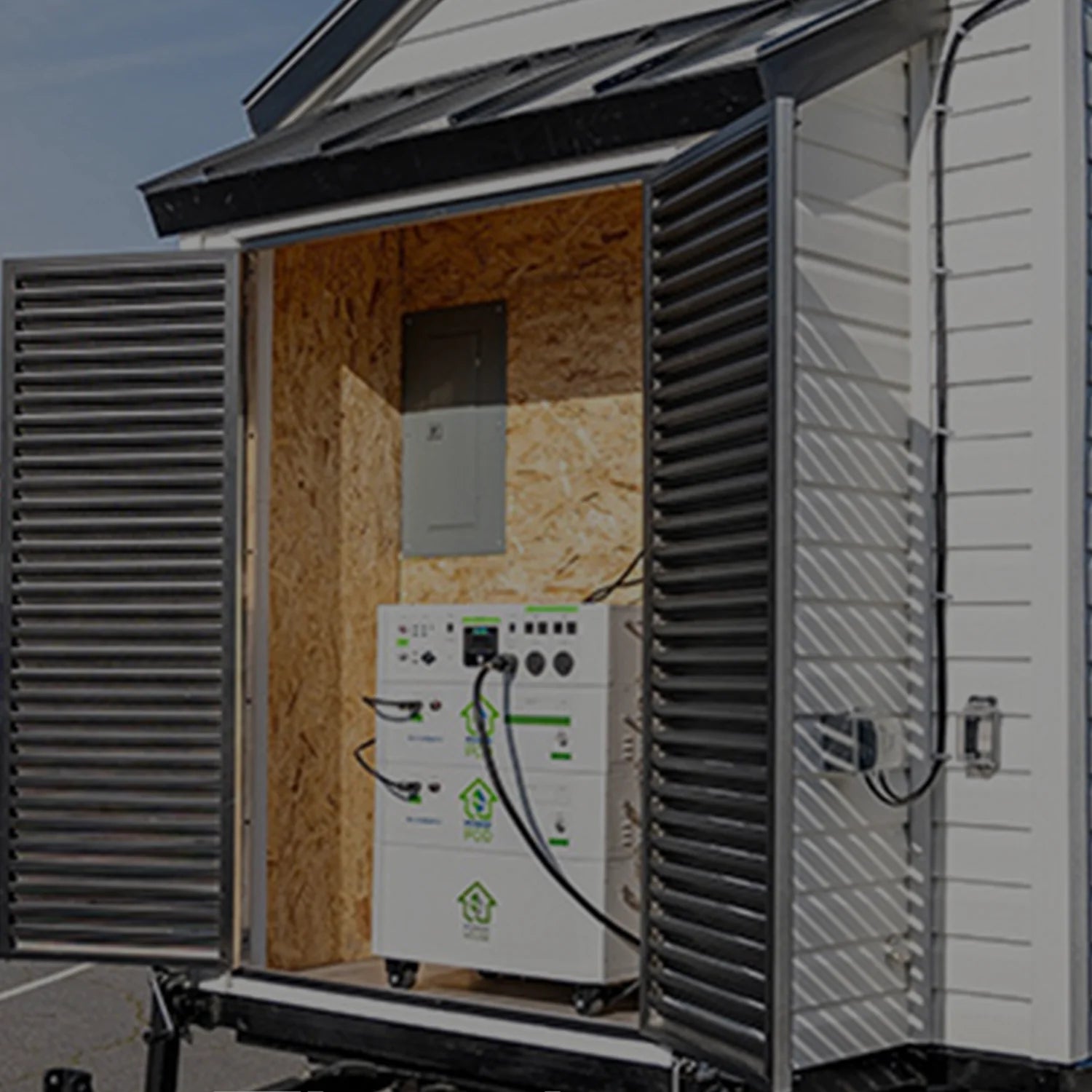 Nature’s Generator Powerhouse with Solar Panel and Transfer Switch