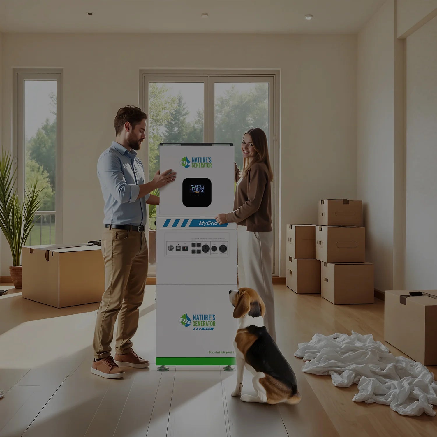 MyGrid 10K Solar and Wind Generator for Home