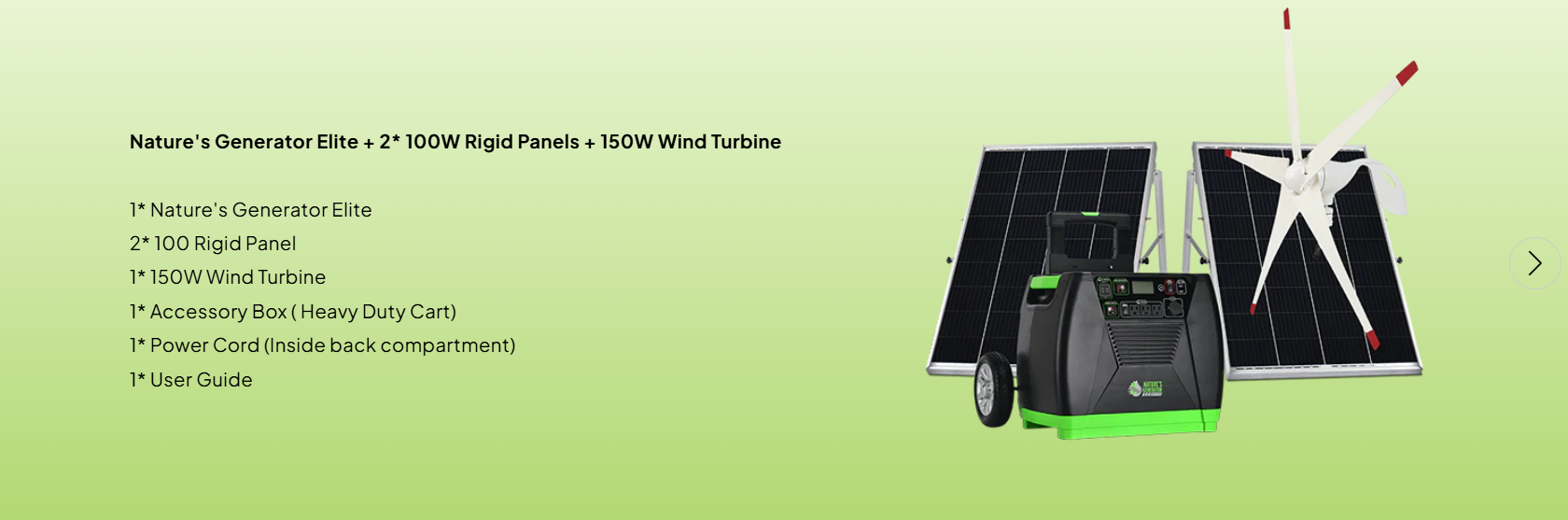 Nature's Generator Elite Gold - WE System