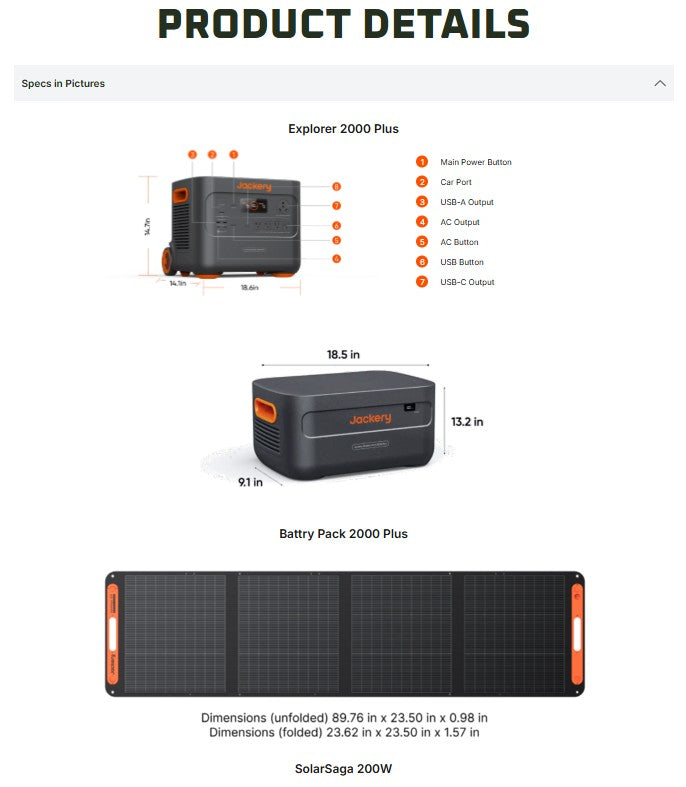 Solar Generator 2000 Plus