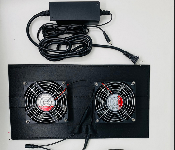 7. Outdoor CarCapsule Dual Fan W/ Power Supply BACKORDER ETA 9-15