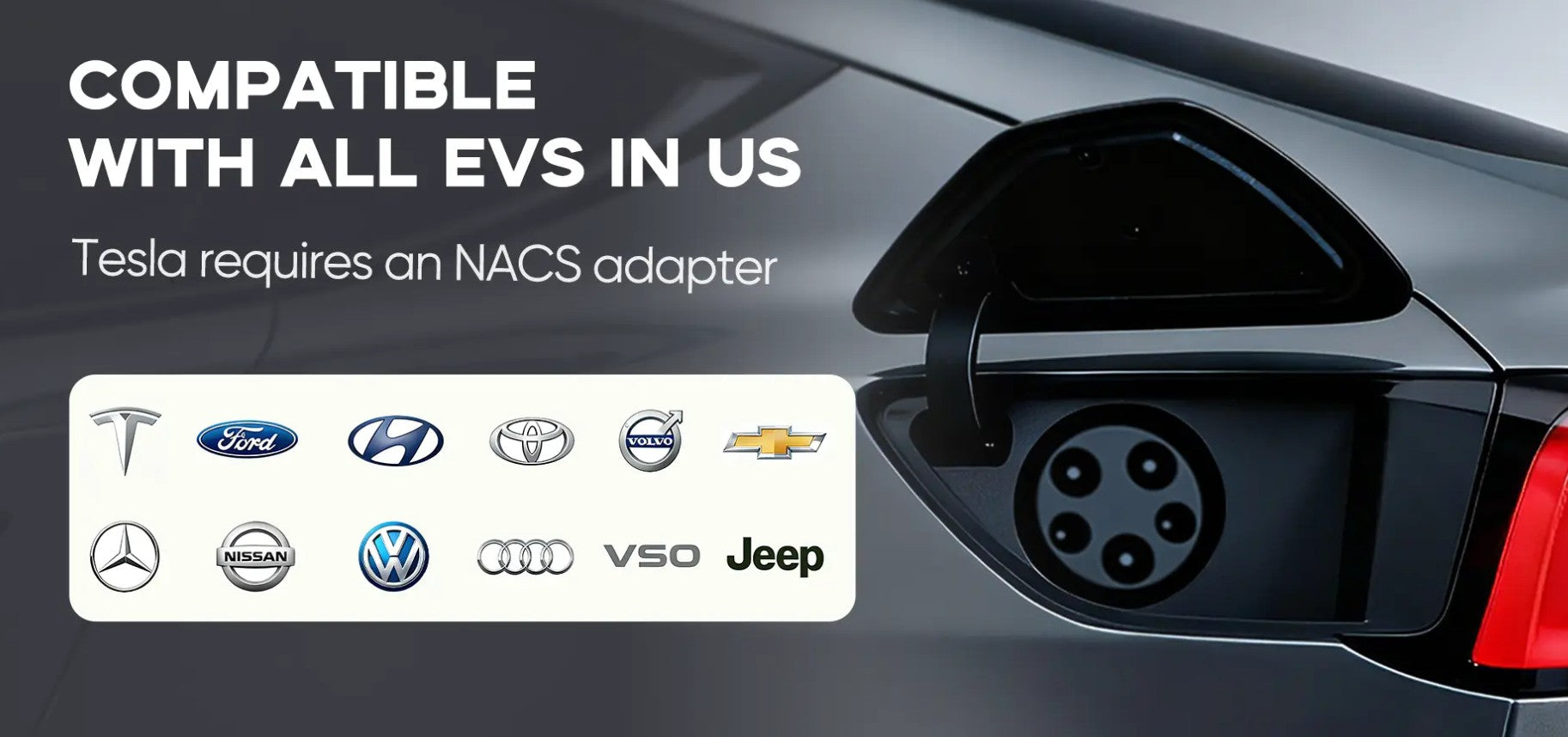 IYILO Level 2 EV Charger Plug In (40A)