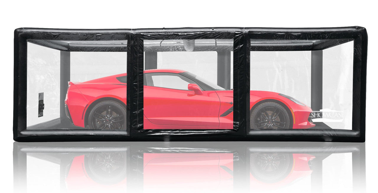 18' Black ShowCase Indoor Stacker Edition