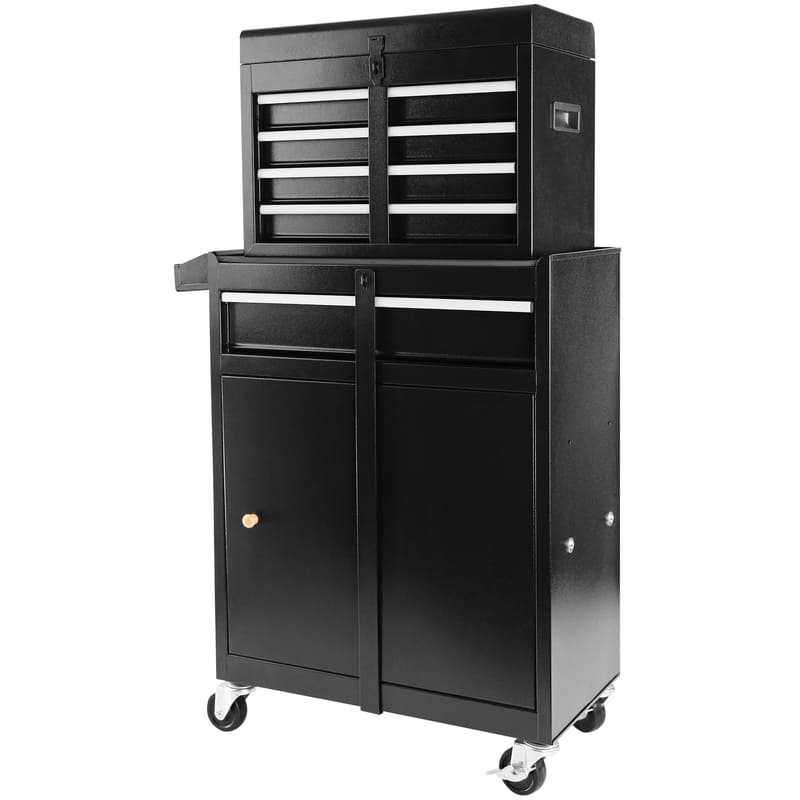 5-Drawer Tool Chest with Large Storage Cabinet