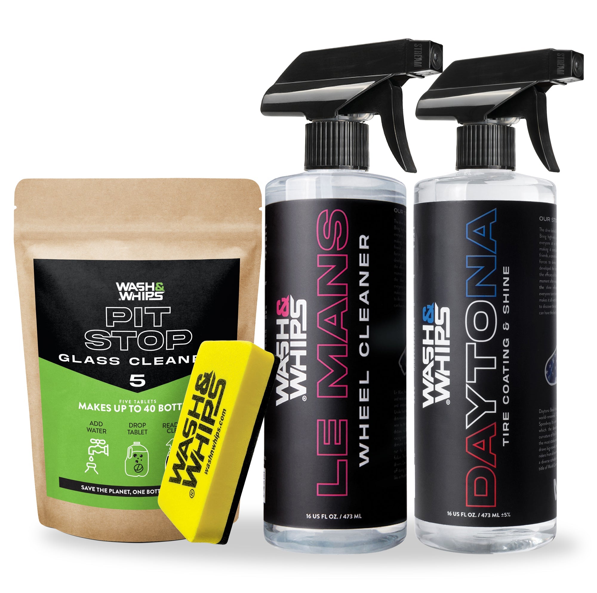 Wheel & Tire Wash & Shine Kit