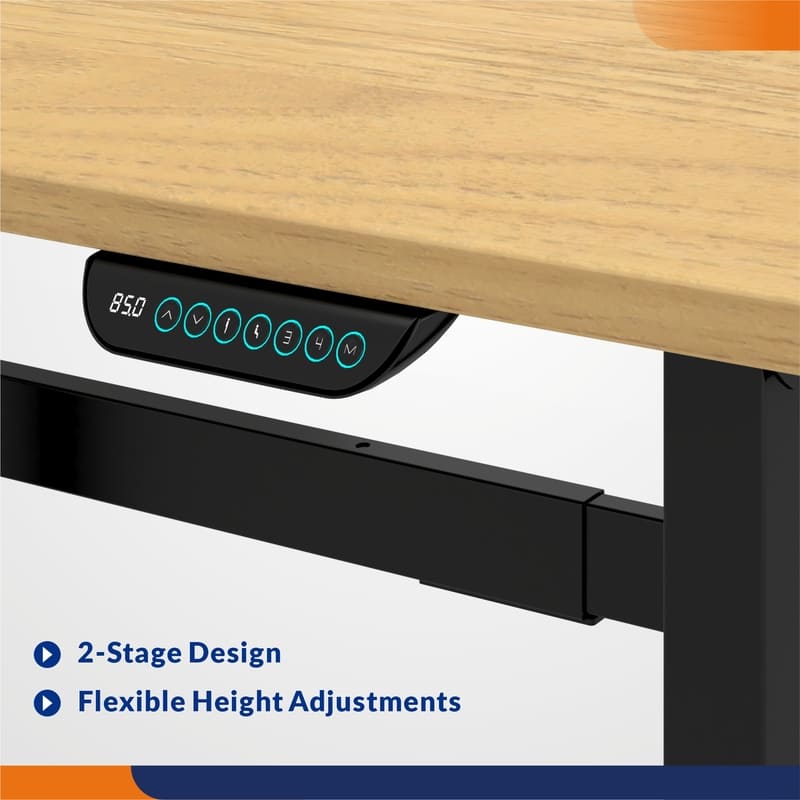WB2QB Stable 4-Leg Electric Height Adjustable Workbench