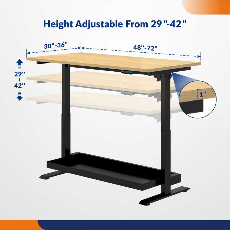WB1B  Economy Electric Height Adjustable Workbench