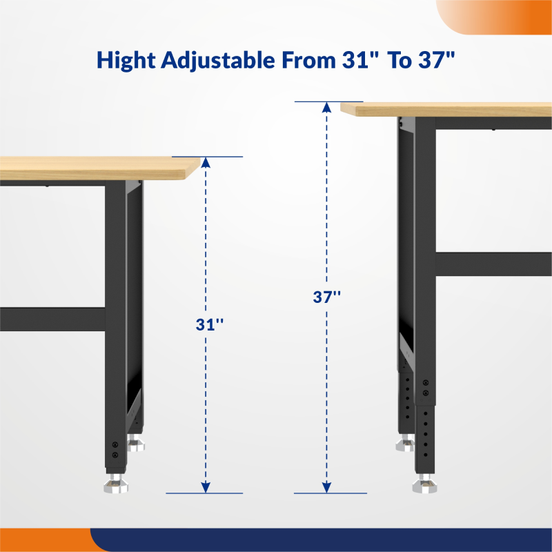 WB3RB Heavy Duty Workbench Widened Version
