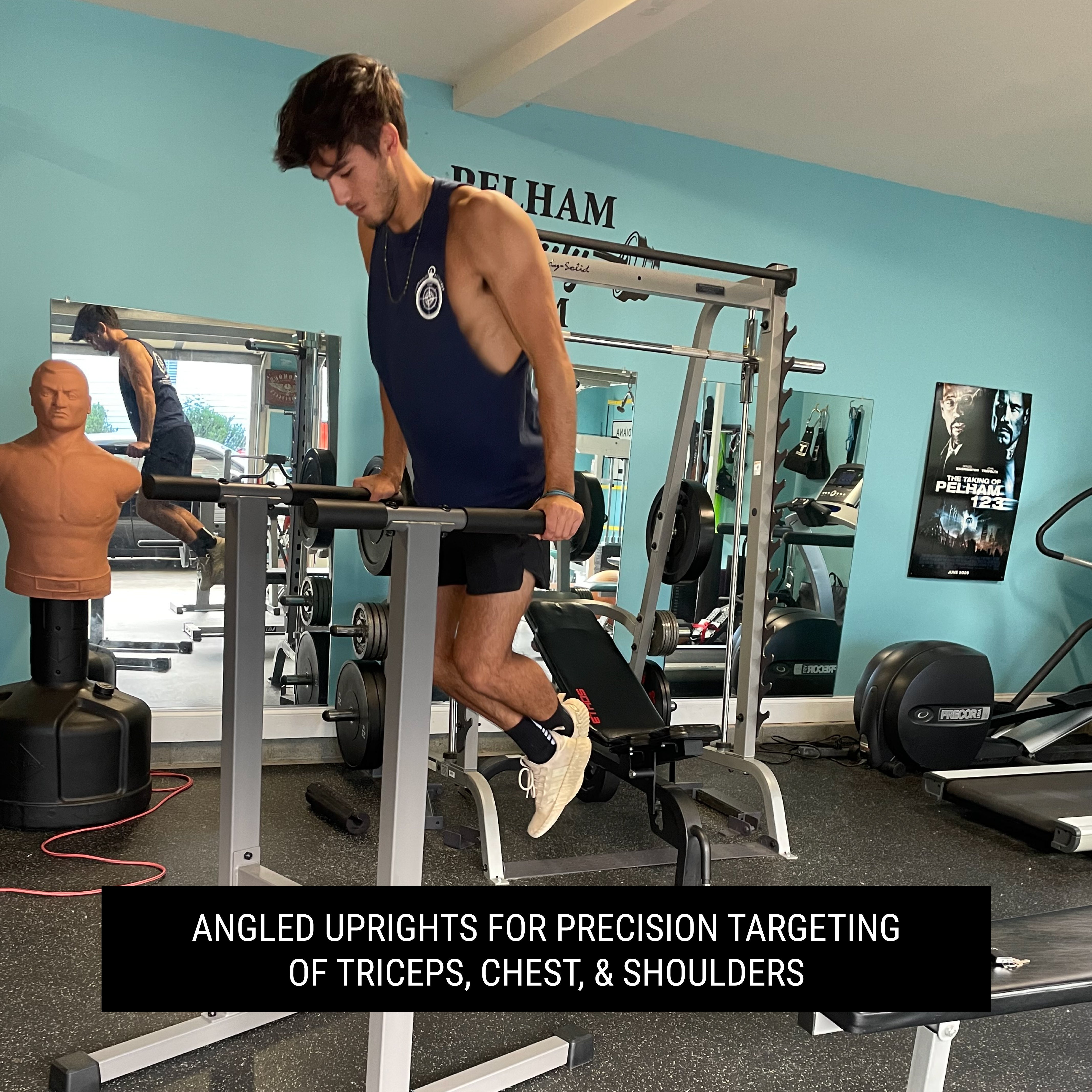 Dip Stand Station Bar for Vertical Knee Raise