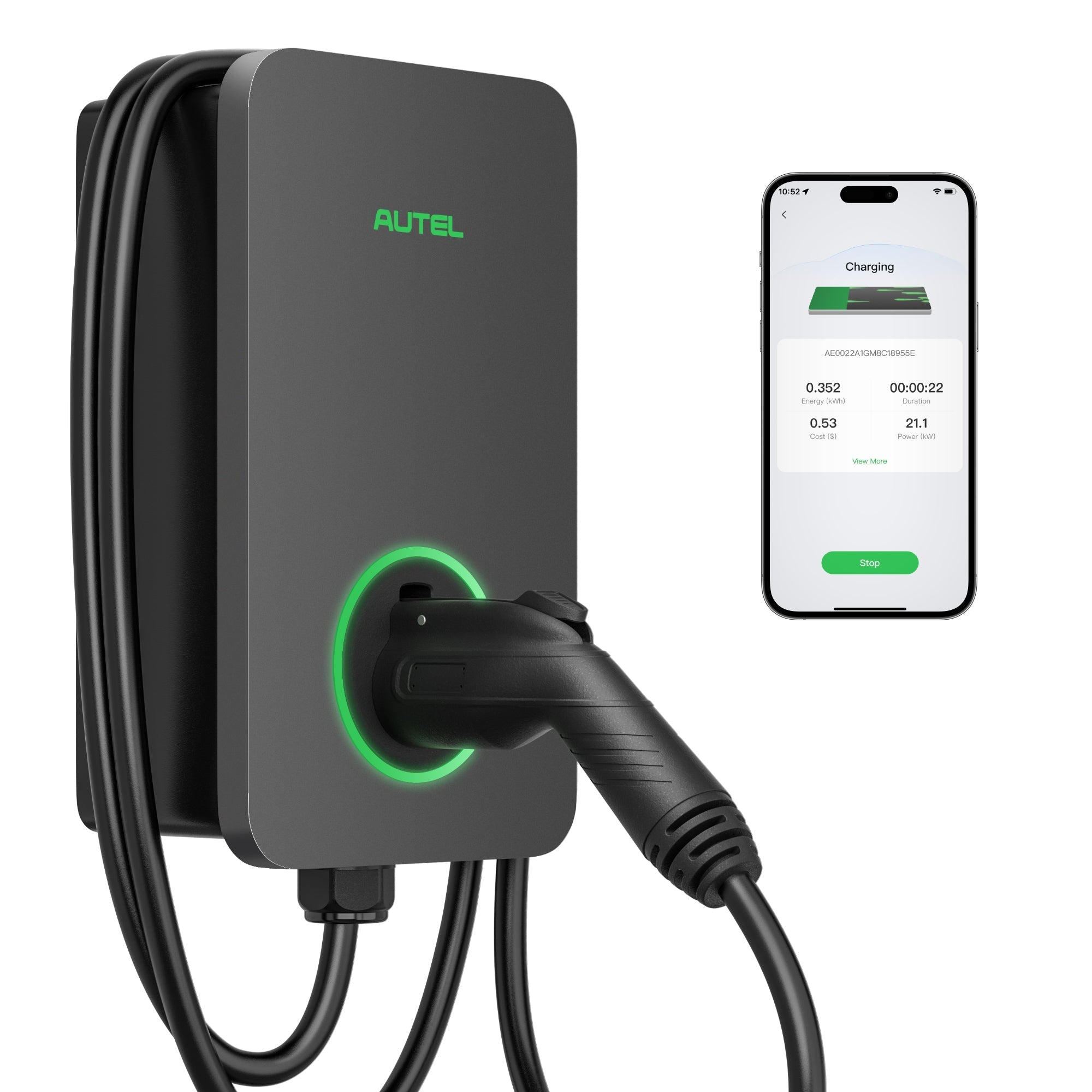 AC Pro 80A 19.2kW Residential EV Charger - Garage Rebel