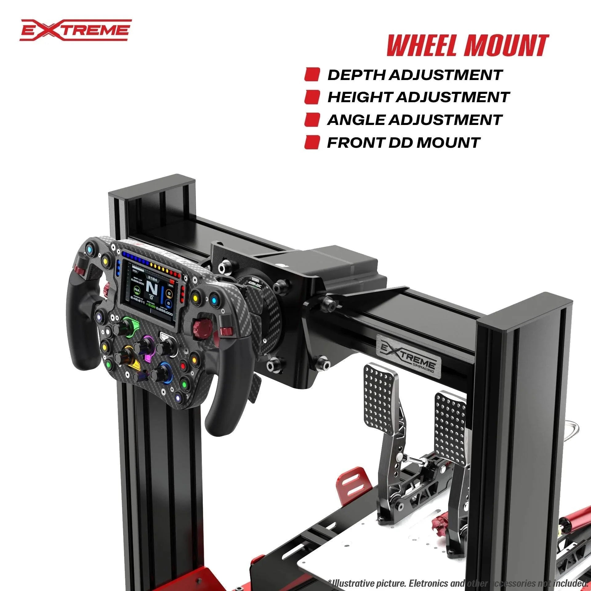 AX160 ALUMINUM PROFILE SIMULATOR SIM RACING - Garage Rebel