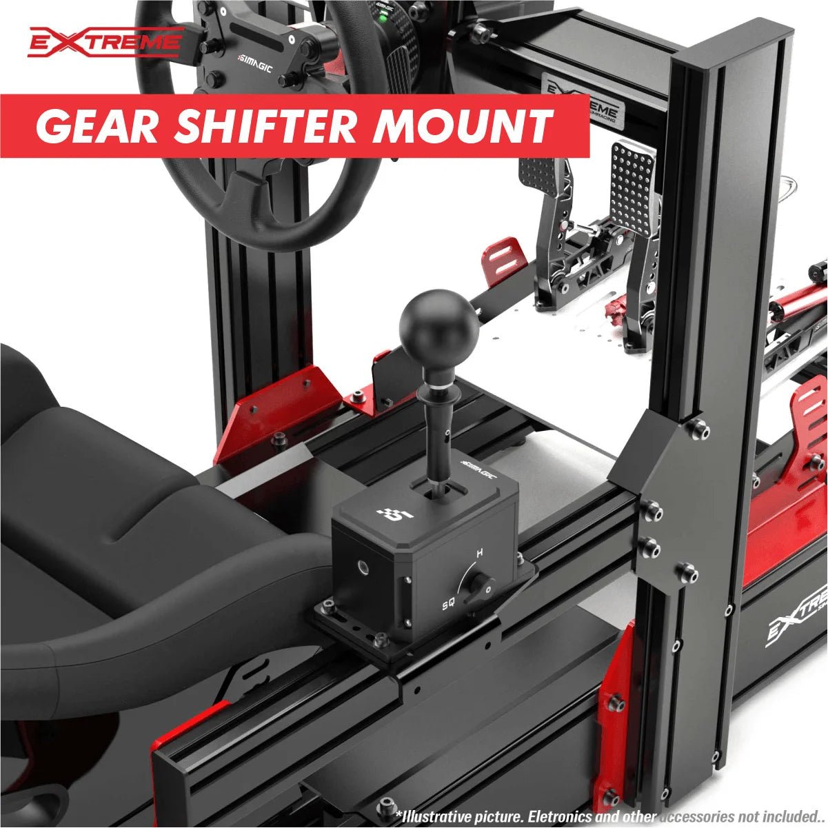 AX160 ALUMINUM PROFILE SIMULATOR SIM RACING - Garage Rebel