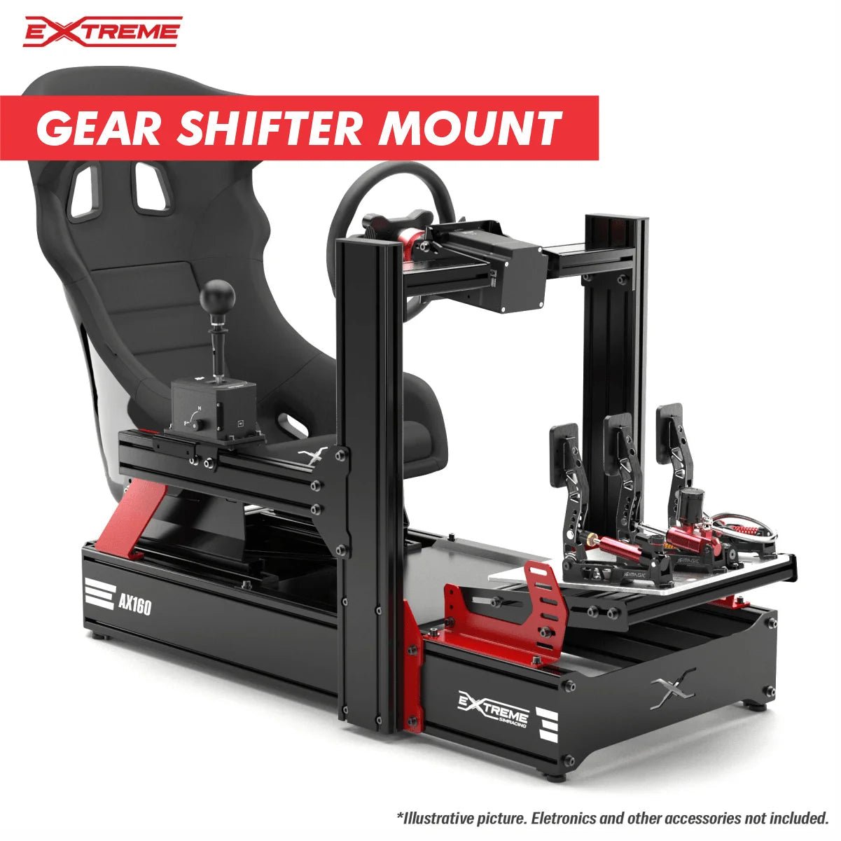 AX160 ALUMINUM PROFILE SIMULATOR SIM RACING - Garage Rebel