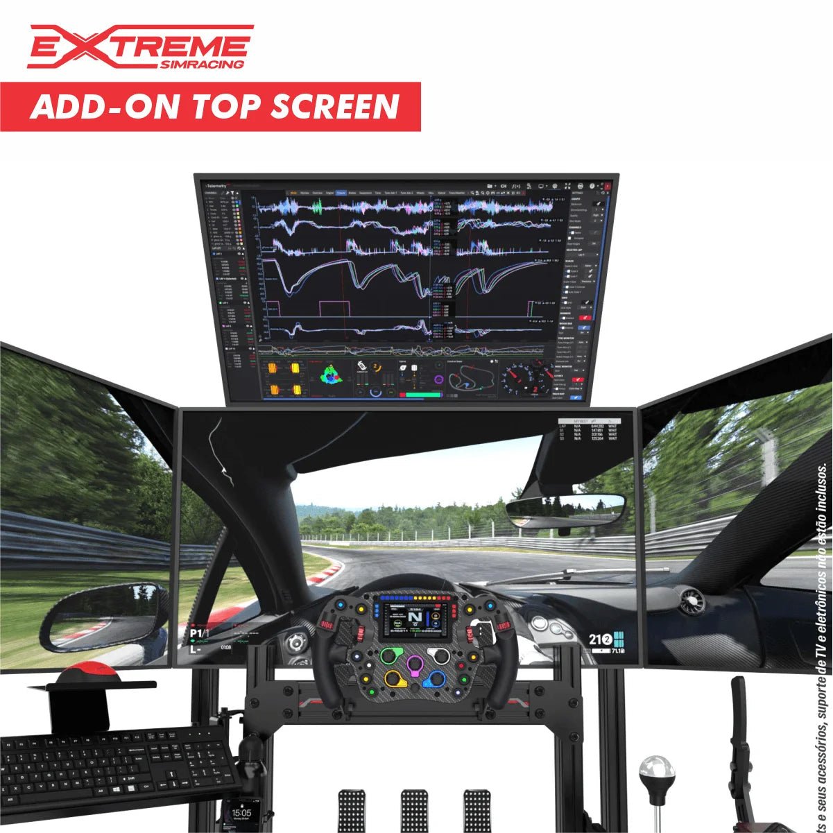 AX160 ALUMINUM PROFILE SIMULATOR SIM RACING - Garage Rebel