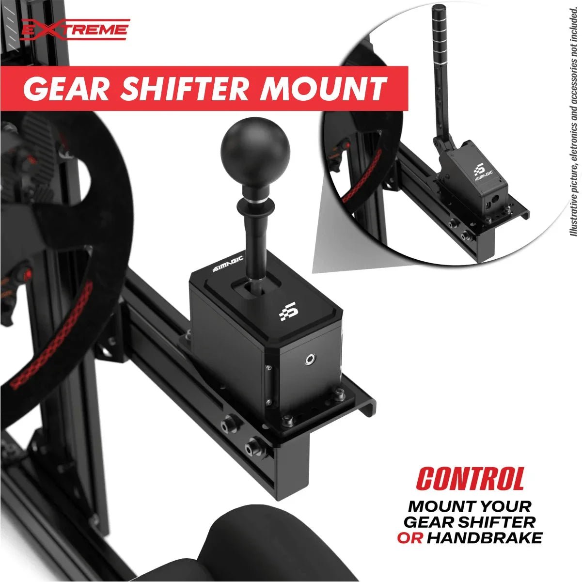 AX80 ALUMINUM PROFILE SIM RACING RIG 2025 - Garage Rebel