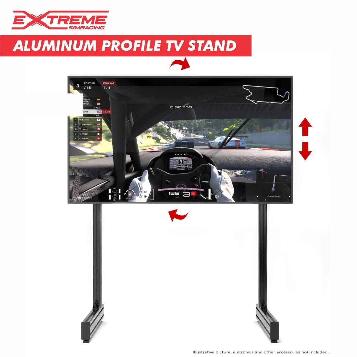 AX80 ALUMINUM PROFILE SIM RACING RIG 2025 - Garage Rebel