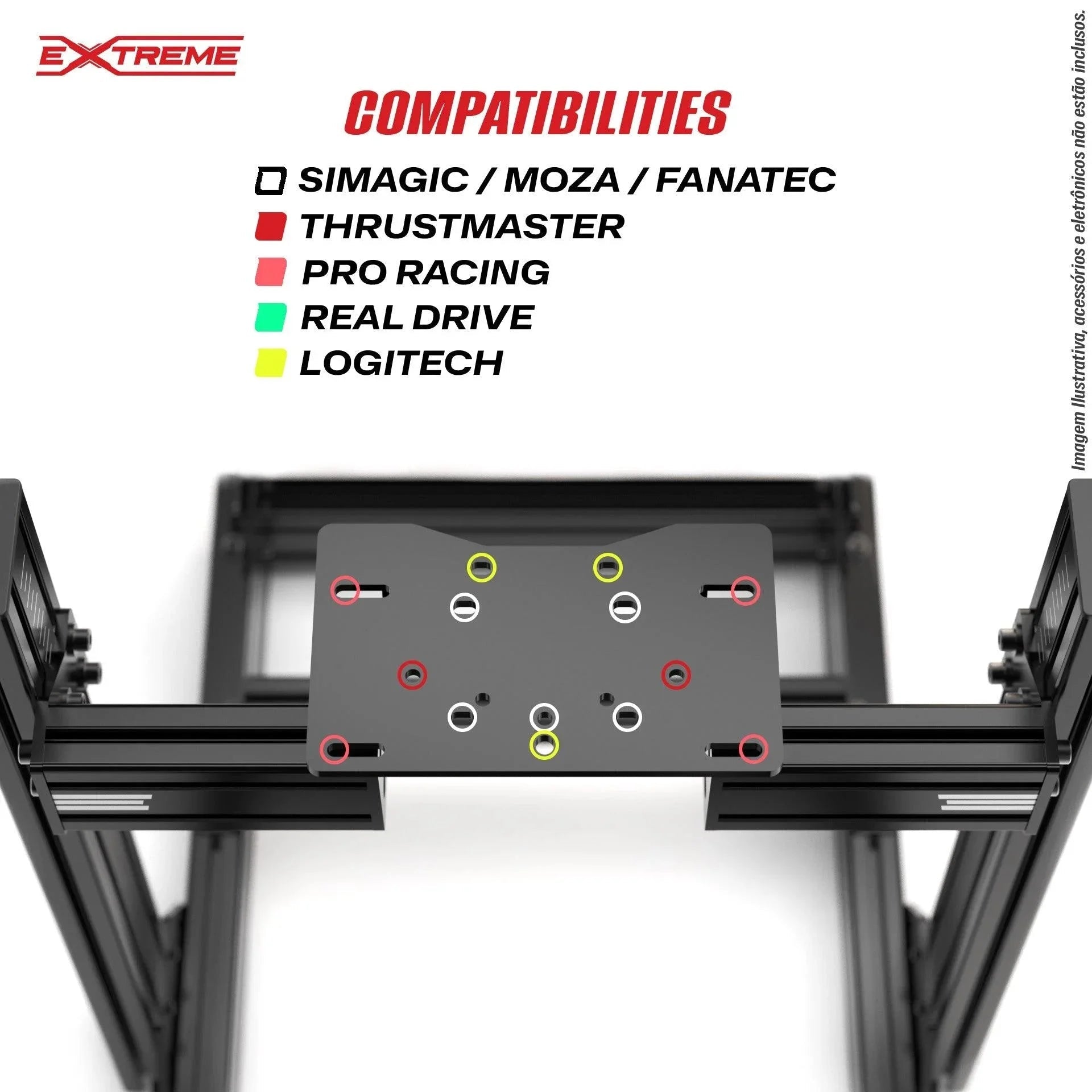 AX80 ALUMINUM PROFILE SIM RACING RIG 2025 - Garage Rebel