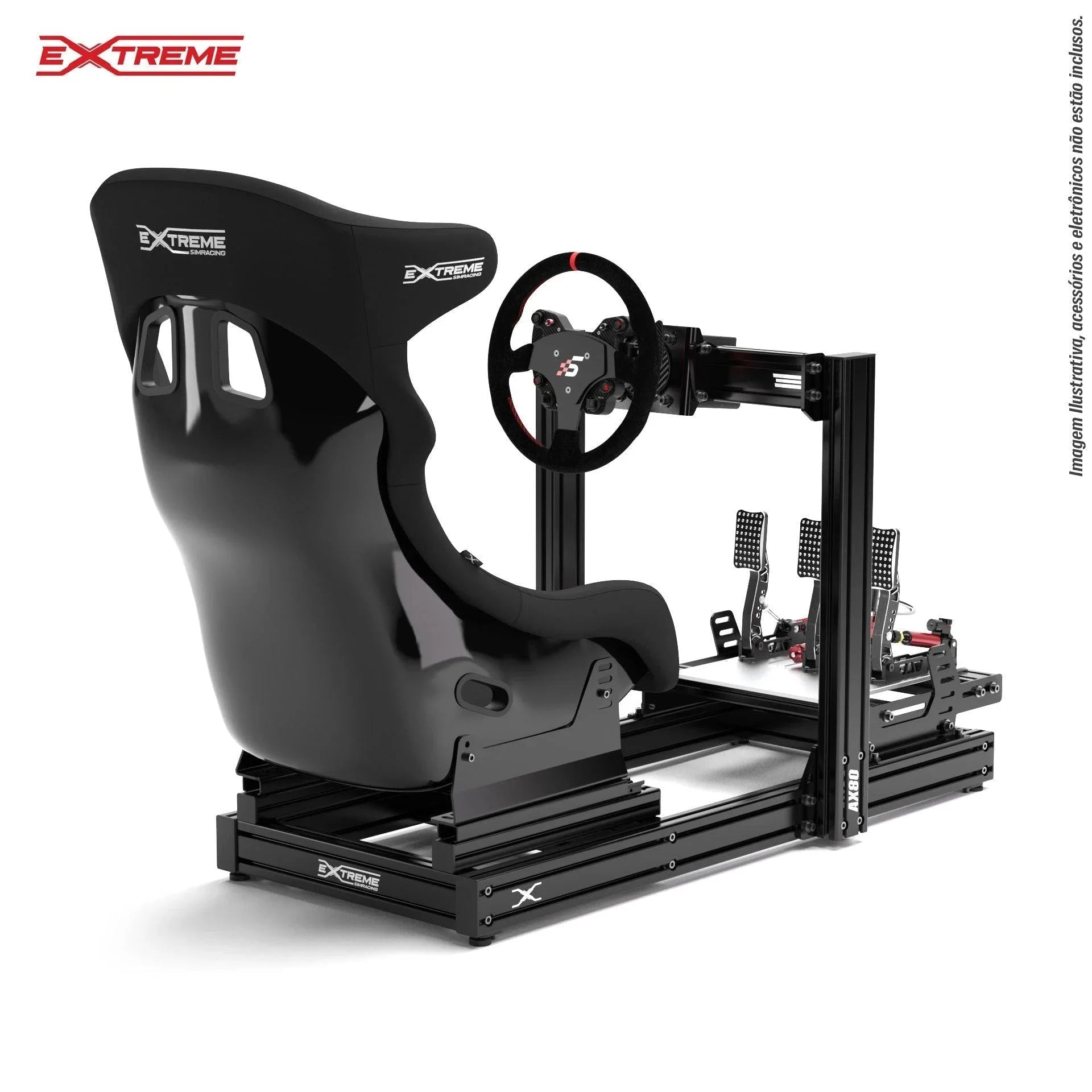 AX80 ALUMINUM PROFILE SIM RACING RIG 2025 - Garage Rebel