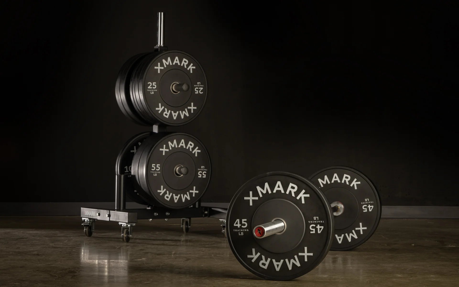 Commercial Black Bumper Plates (LB)