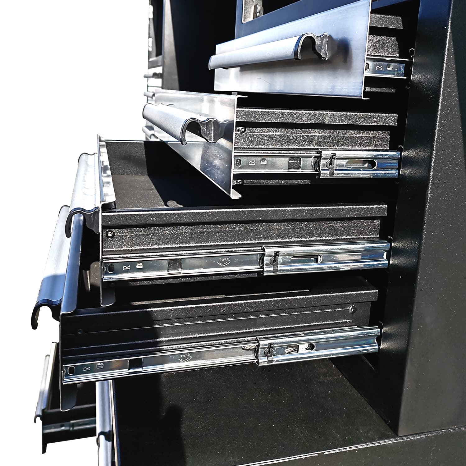 10ft Garage Cabinet (30 Drawers, 2 Cabinets & 1 Pegboard)