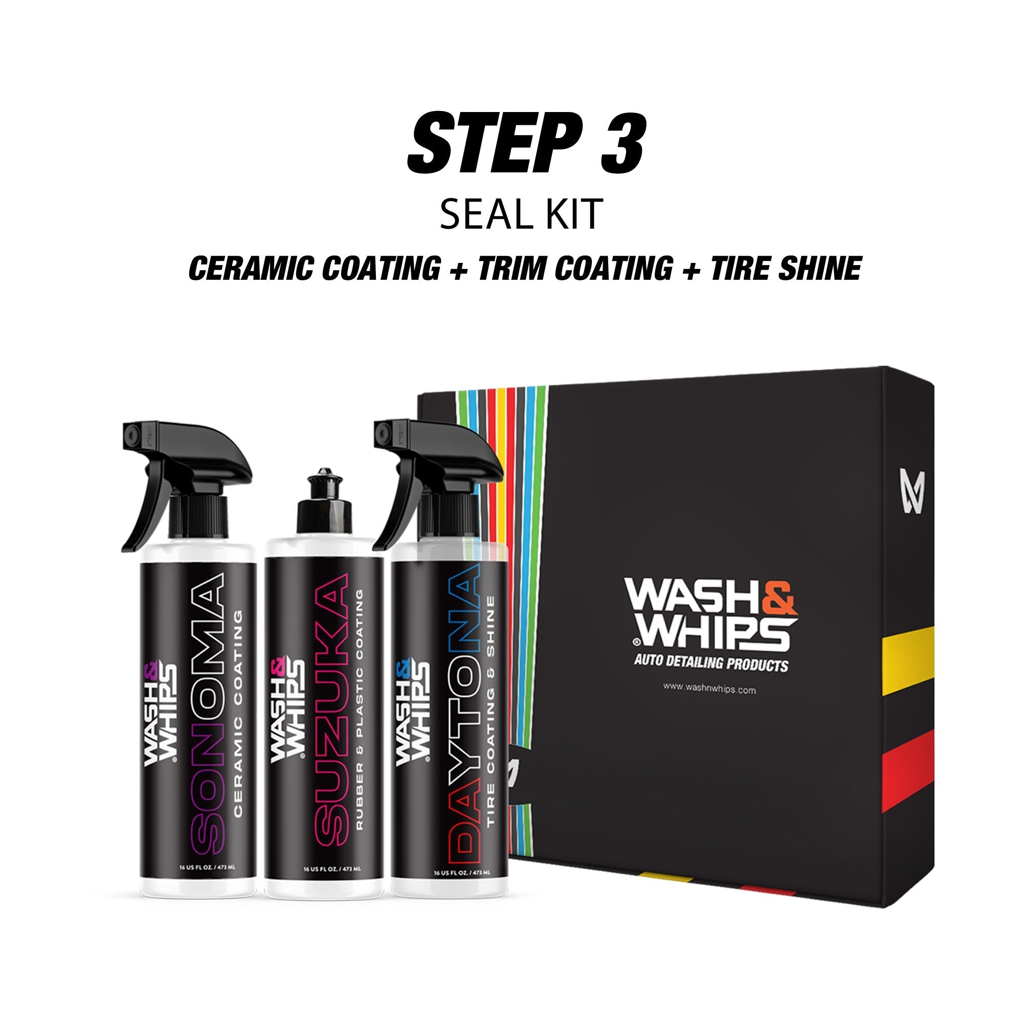 Exterior Seal & Shine Kit (Step 3) - Garage Rebel