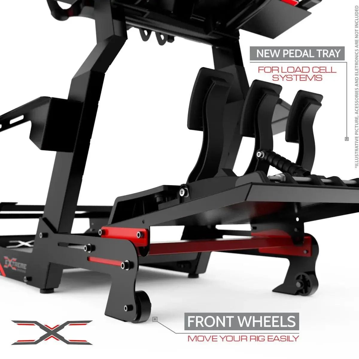 EXTREME SIM RACING CHASSIS 3.0 - FULL OF ACCESSORIES - Garage Rebel