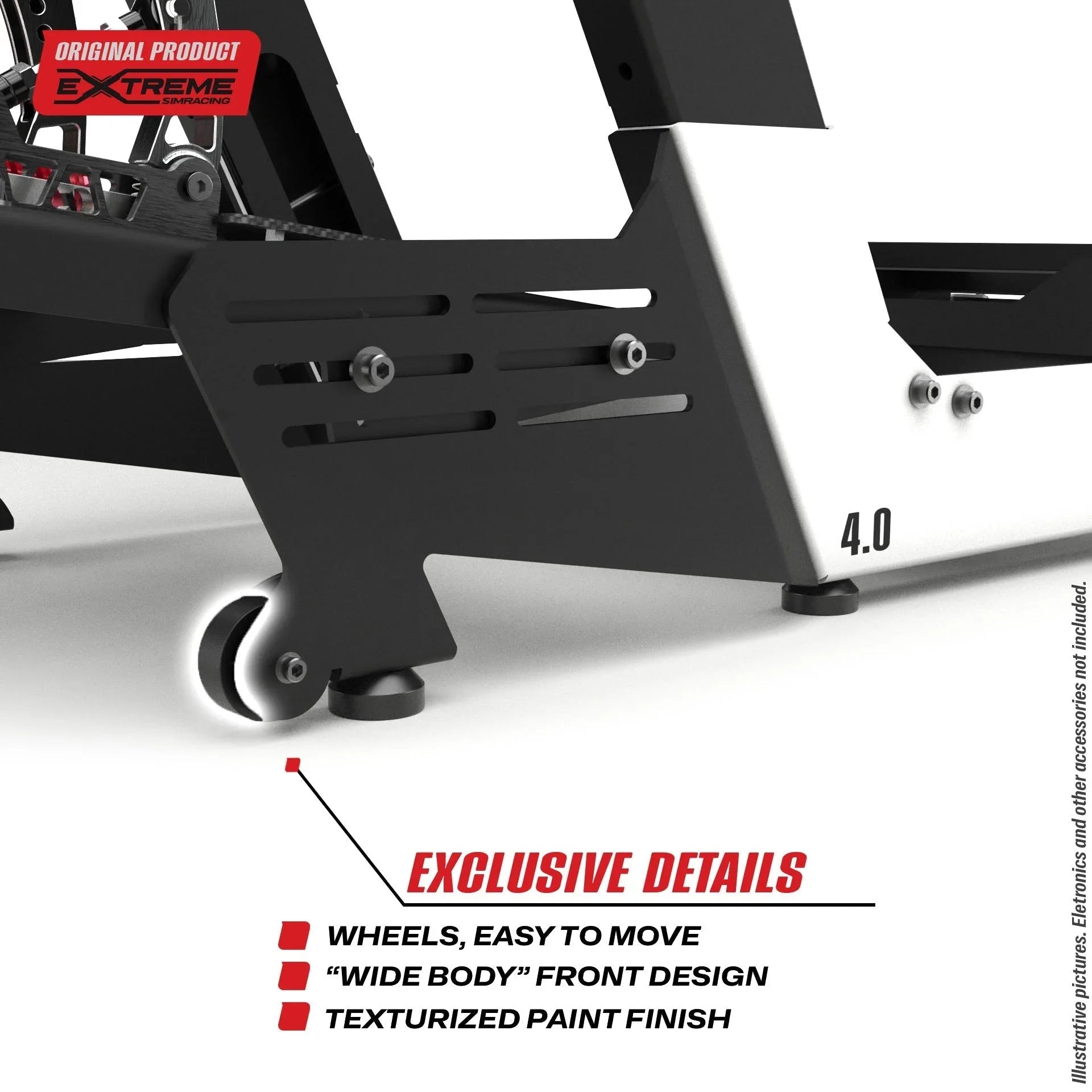 EXTREME SIMRACING CHASSIS 4.0 - Garage Rebel
