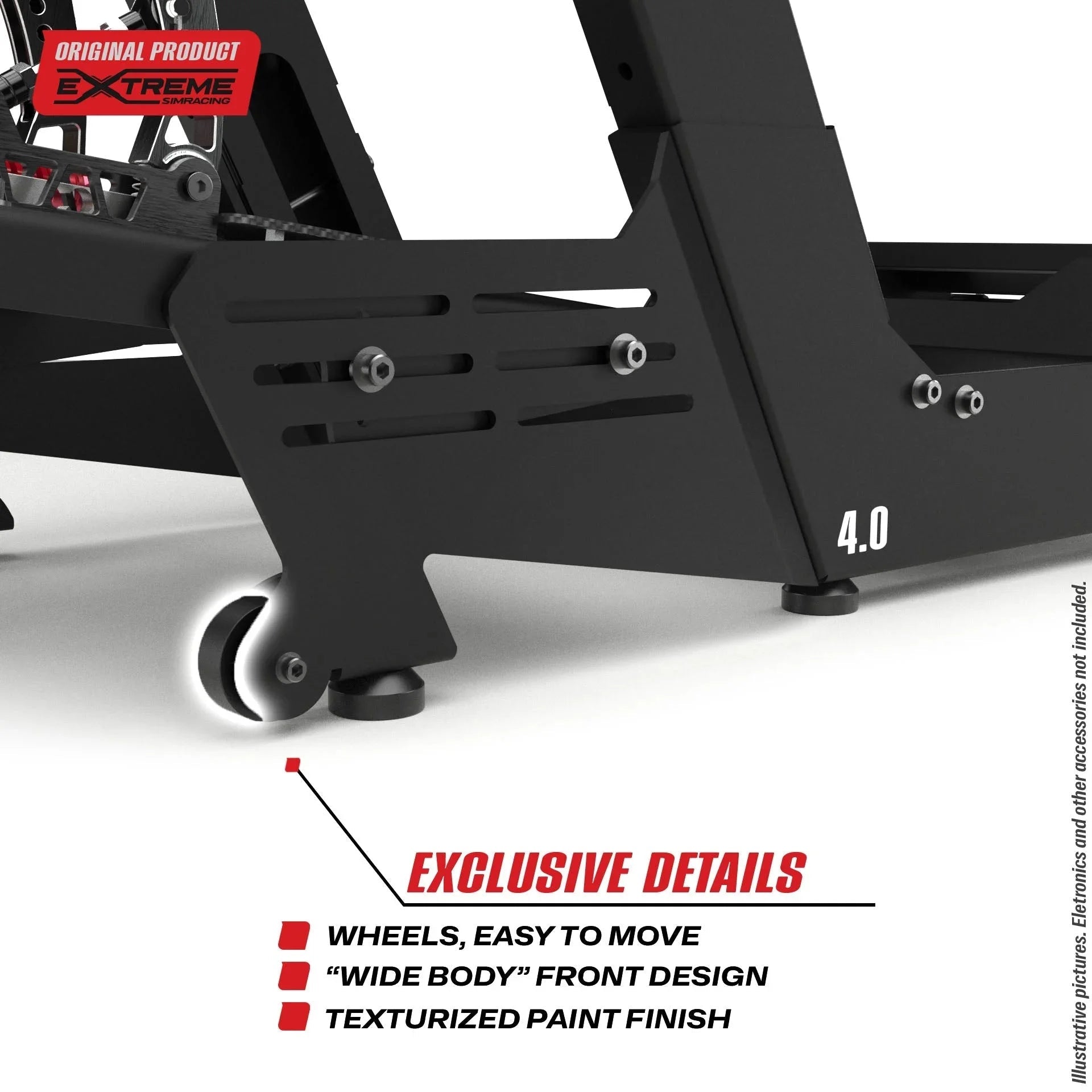 EXTREME SIMRACING CHASSIS 4.0 - Garage Rebel