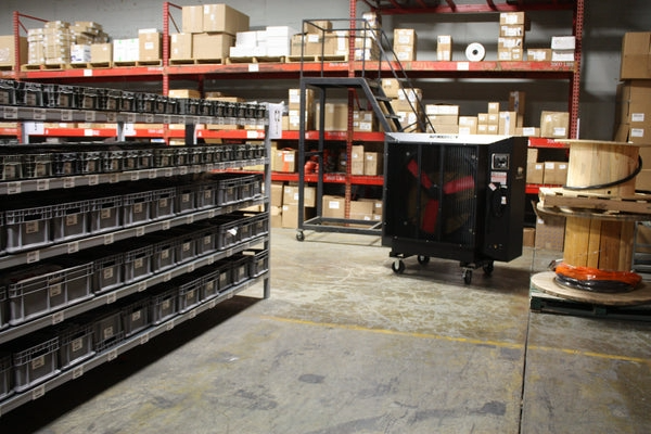 Evaporative Fan: 36" Direct Drive Variable Speed Powder Coated (Cools 3,000 Sq.Ft.)