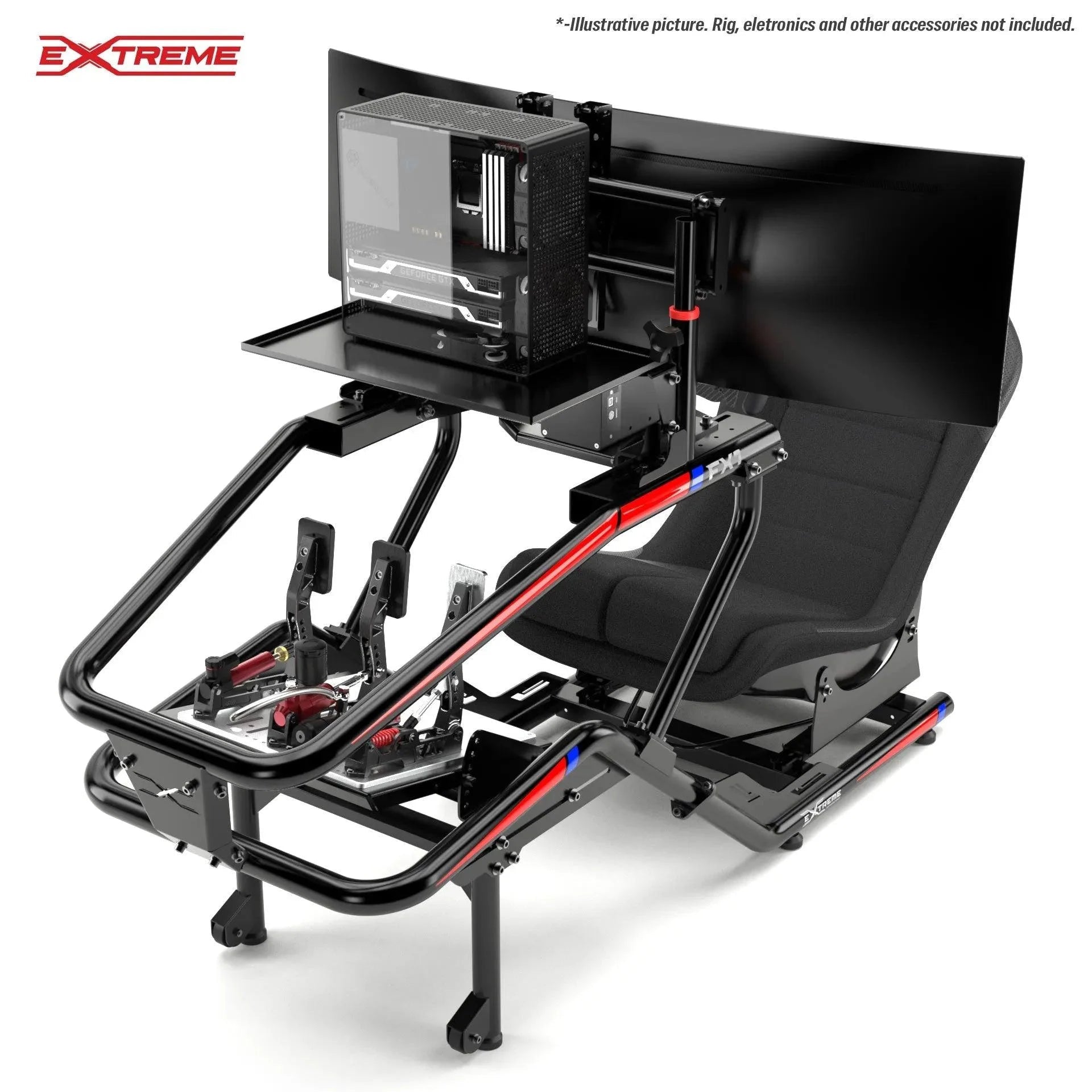 INTEGRATED TV STAND FX1 - Garage Rebel