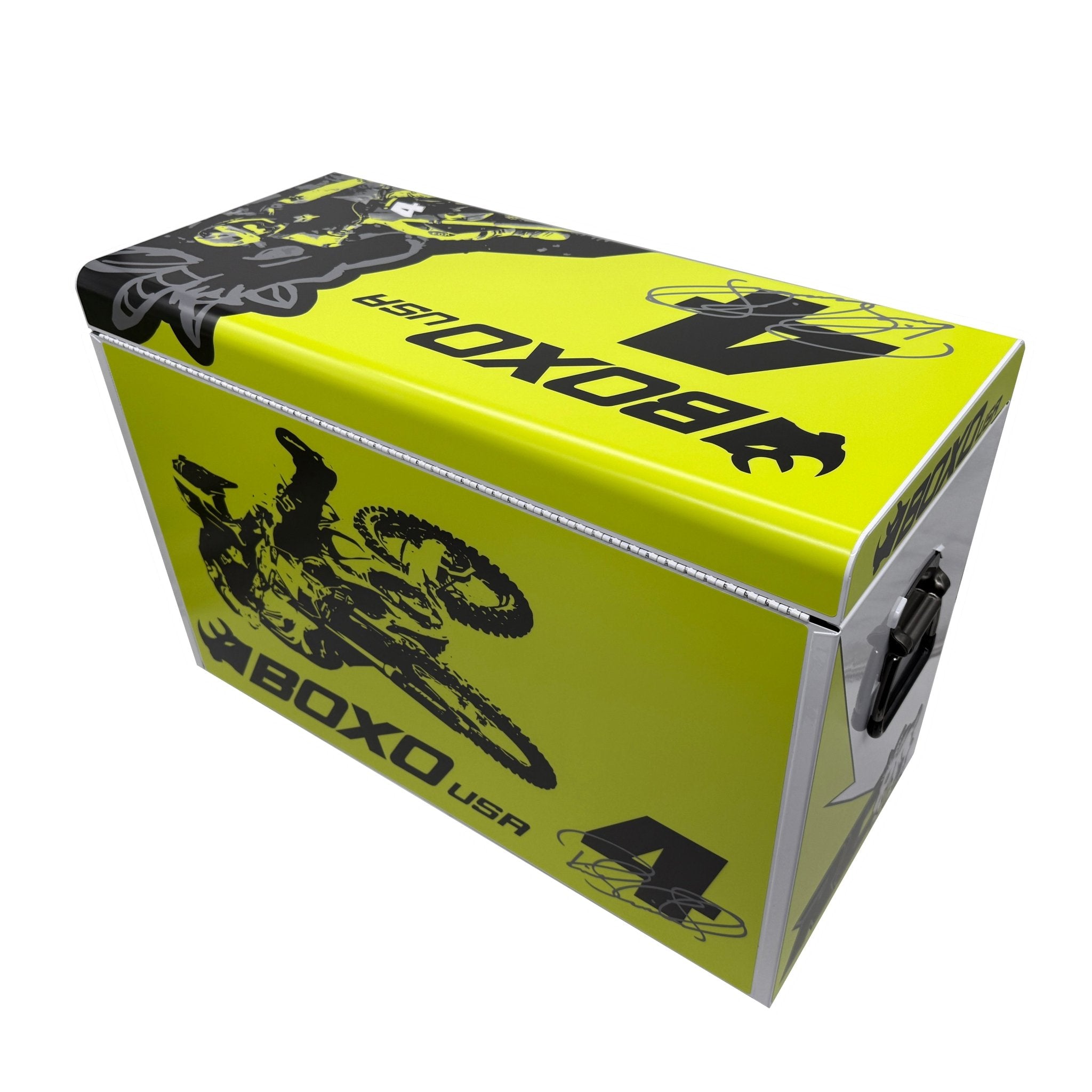 MotoBox | New Ricky Carmichael 26" 5 - Drawer Portable Tool Box with 103 - Piece Metric Motorcycle Tool Set - Garage Rebel