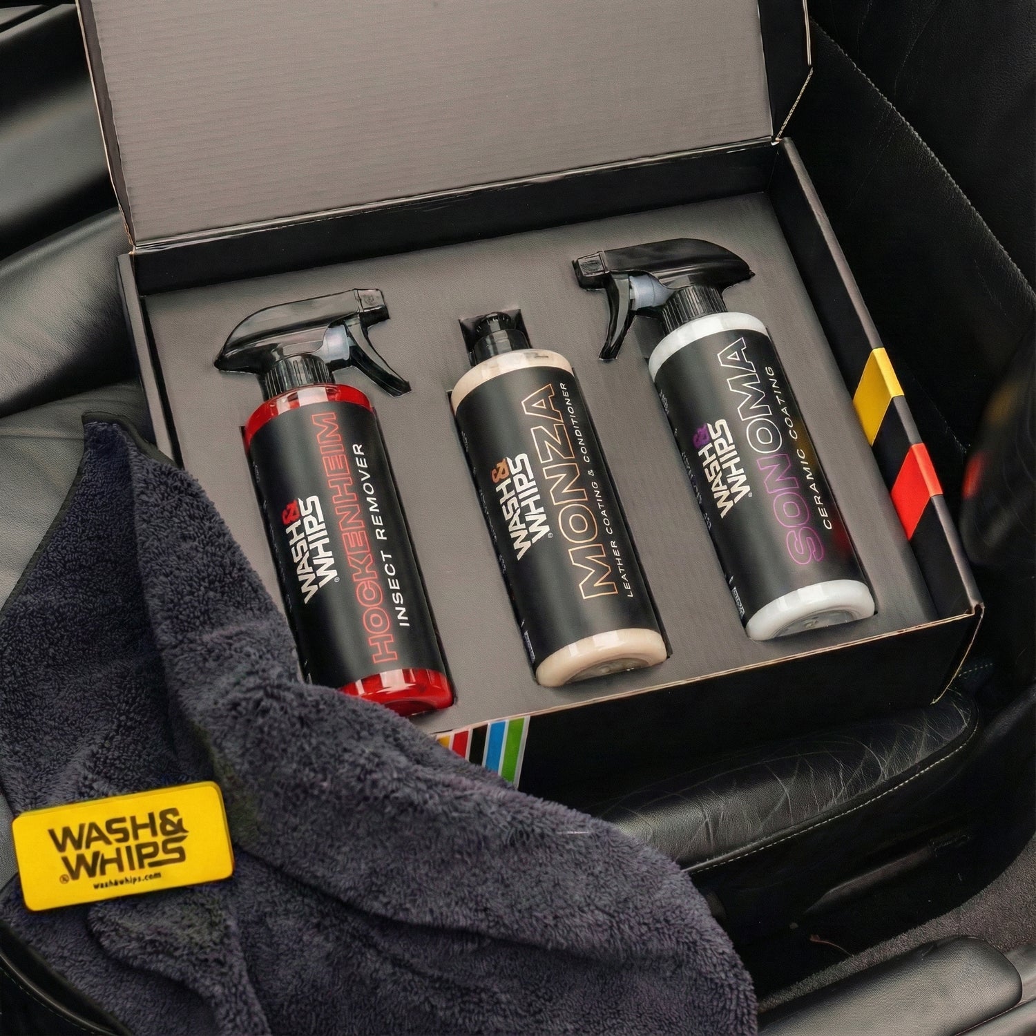 MotoPro Motorcycle Detailing Kit - Bug Remover, Leather Care, Ceramic Spray - Garage Rebel