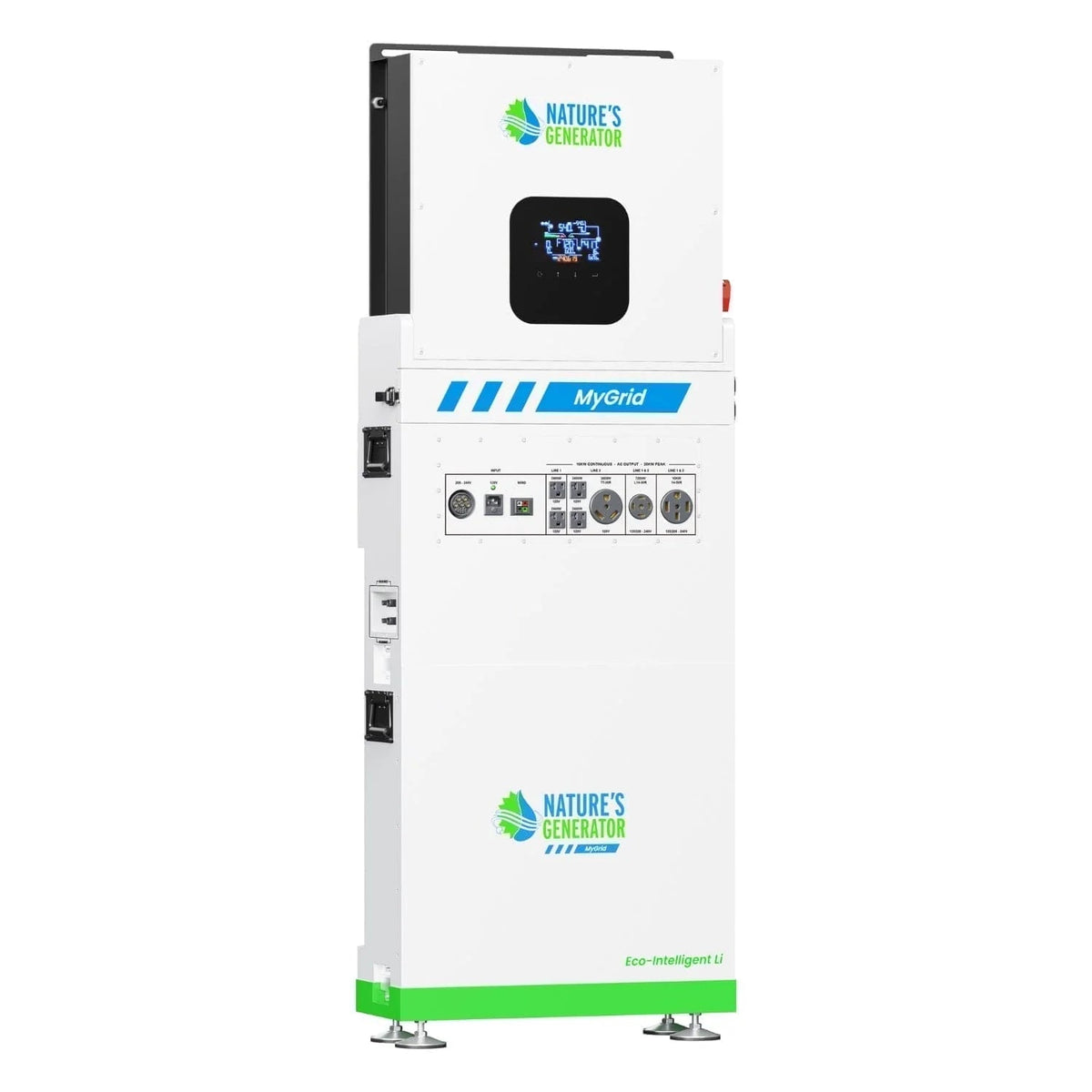 MyGrid 10K with Transfer Switch for House Battery Backup - Garage Rebel