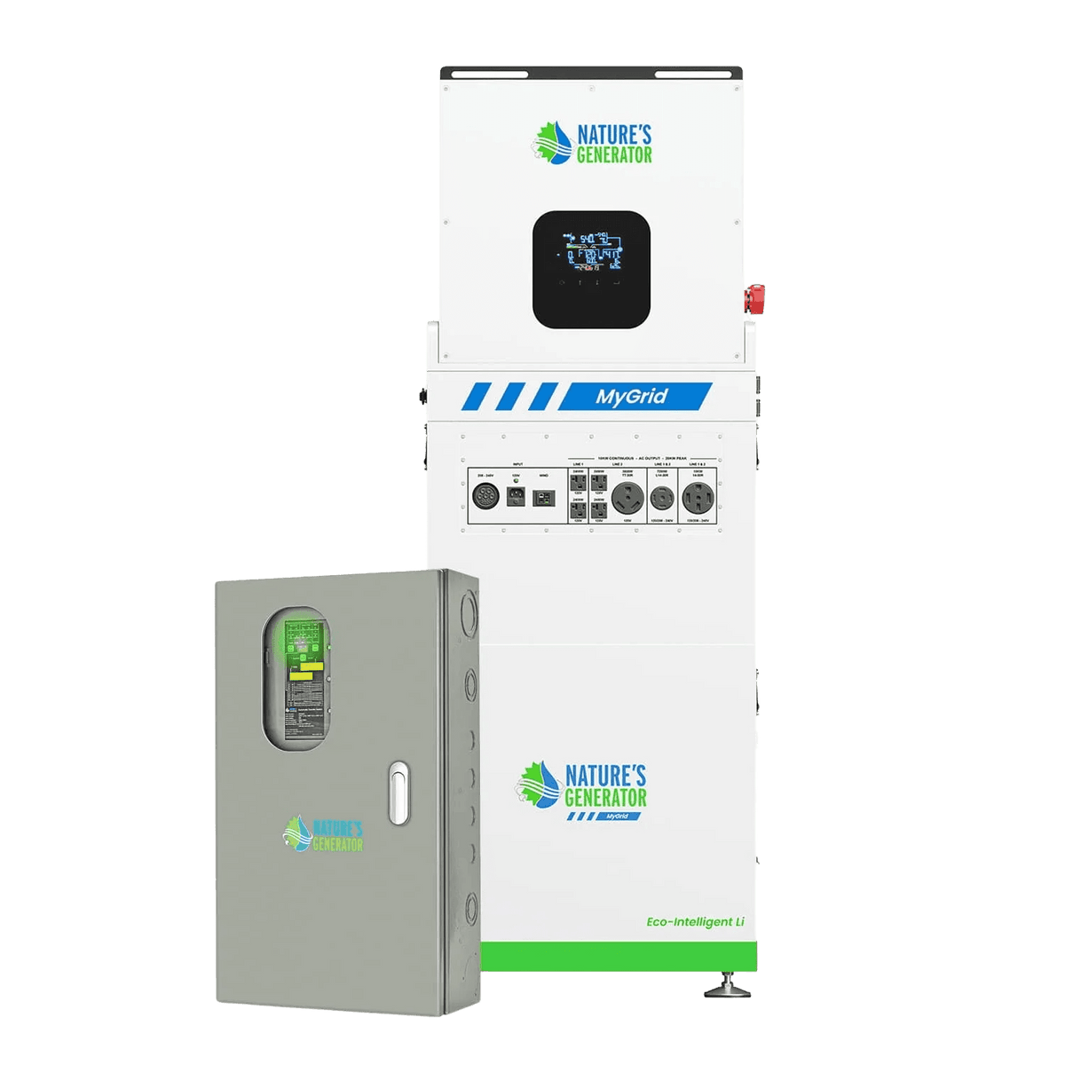 MyGrid 10K with Transfer Switch for House Battery Backup - Garage Rebel