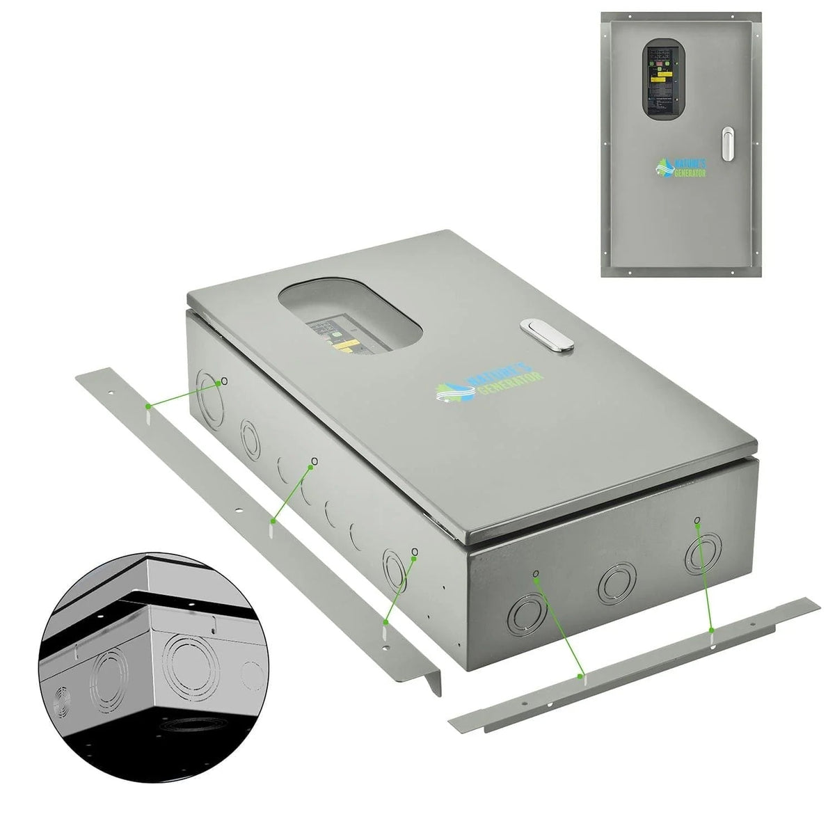 Nature's Generator 50A Automatic Transfer Switch Flush Mount - Garage Rebel