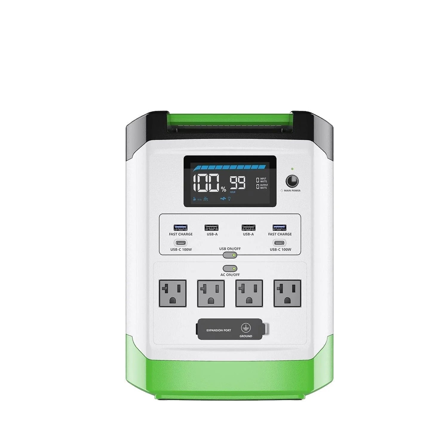 High Capacity Expandable Lithium 1800 Power Station