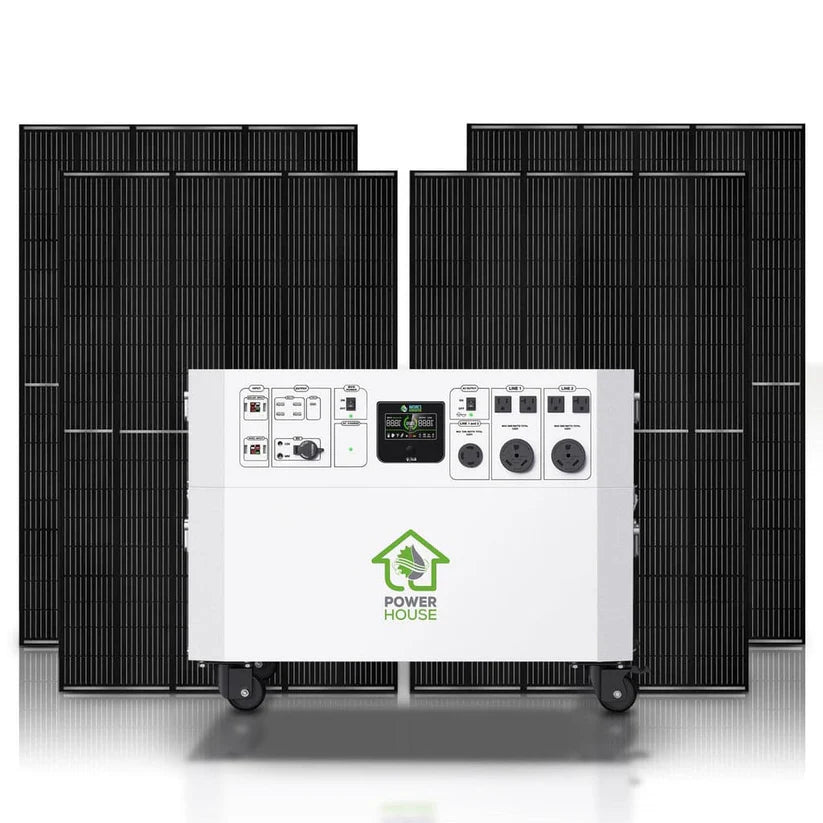 Nature’s Generator Powerhouse with Solar Panel