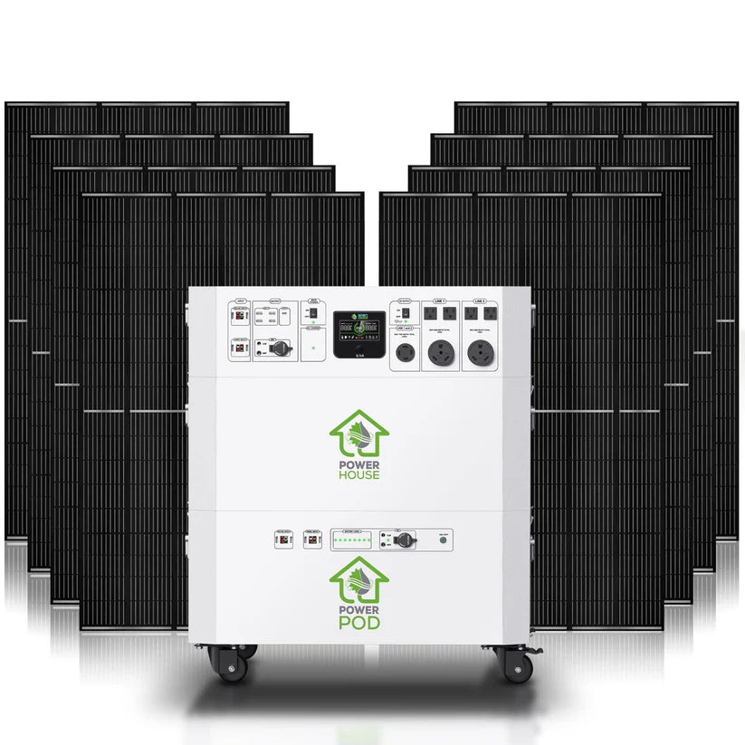 Nature’s Generator Powerhouse with Solar Panel
