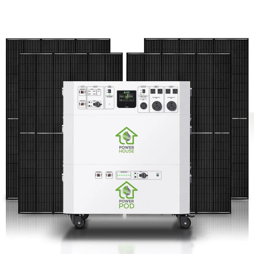 Nature’s Generator Powerhouse with Solar Panel