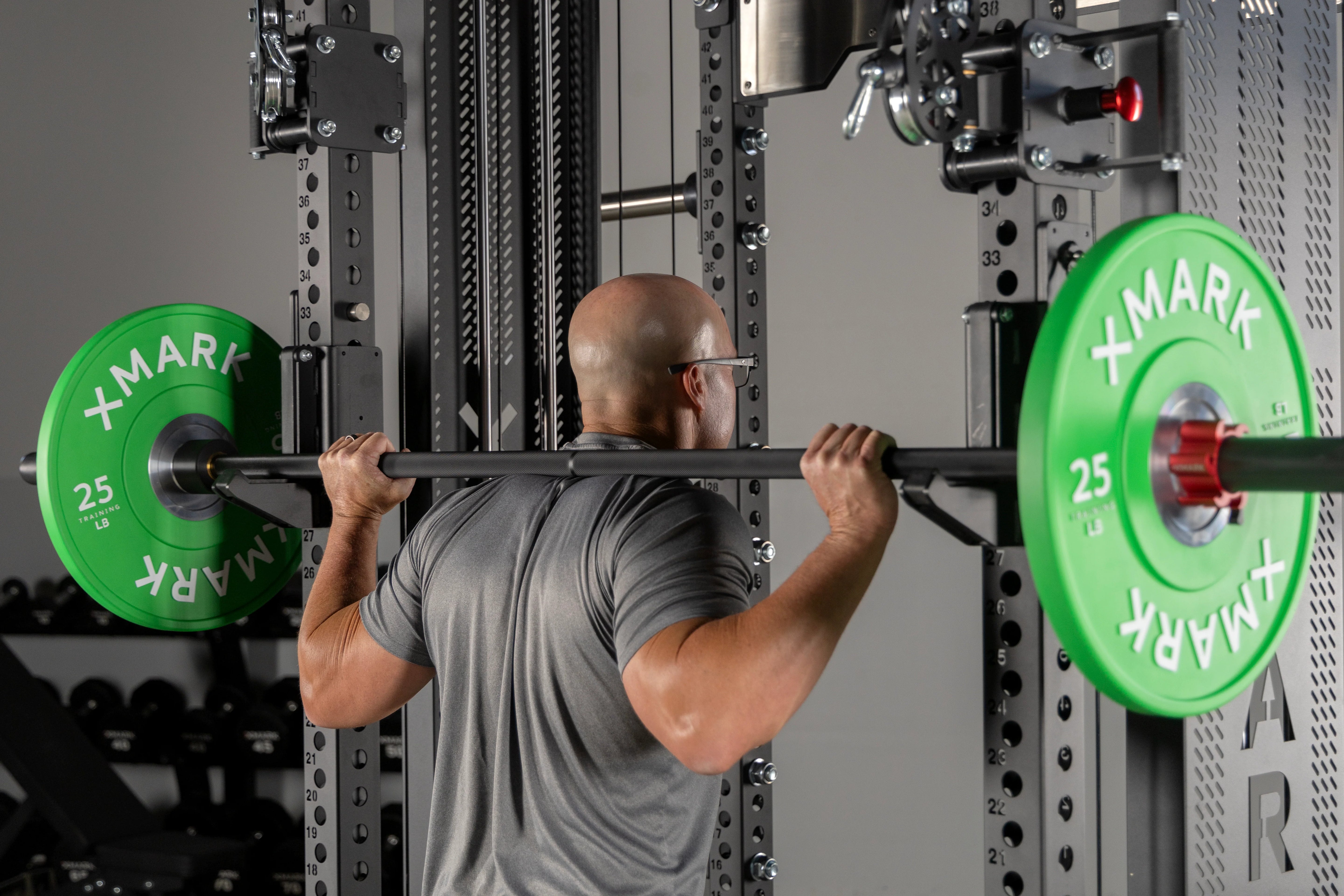 Commercial Half Rack Functional Trainer, Dual 220-Pound Stacks