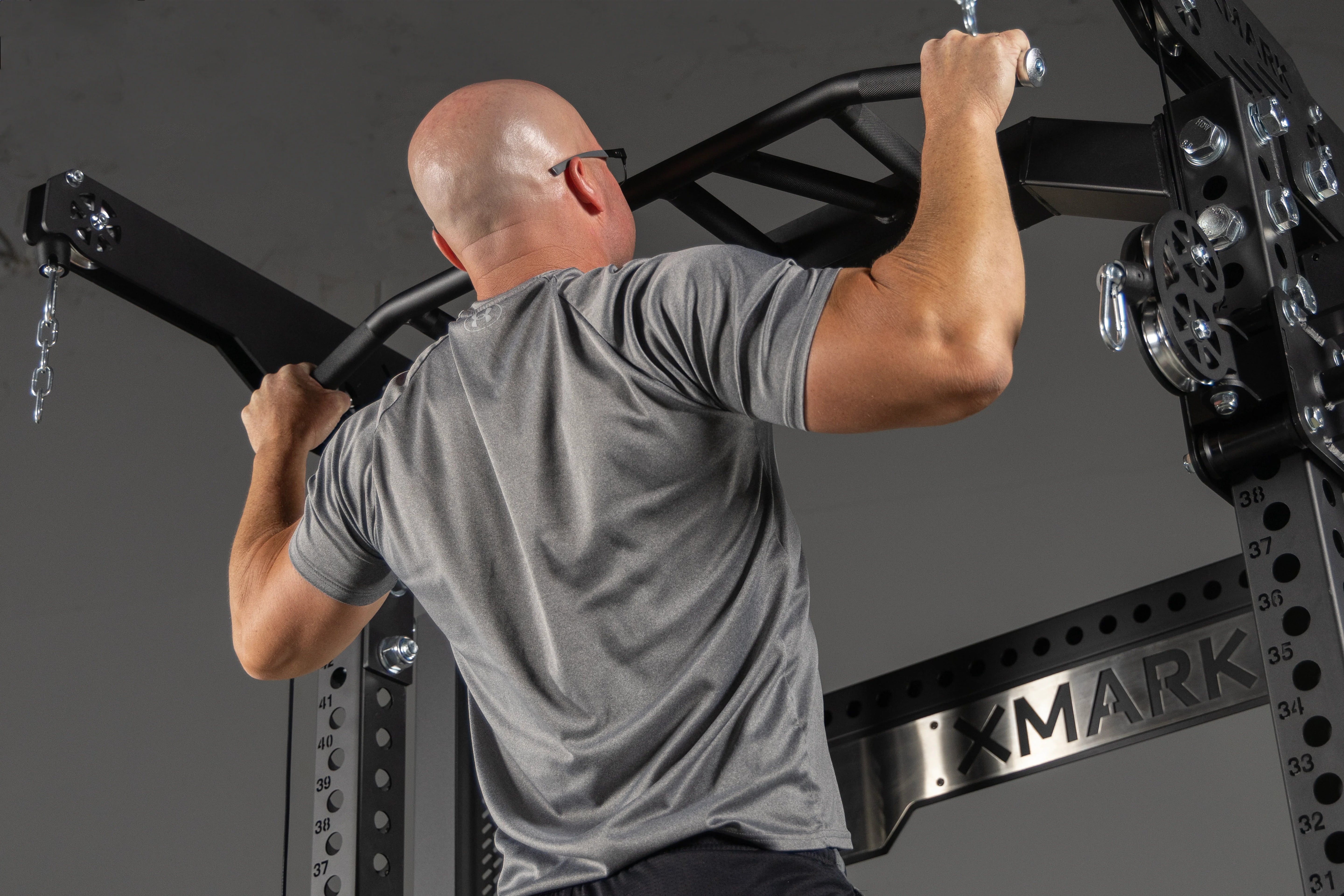 Commercial Half Rack Functional Trainer, Dual 220-Pound Stacks