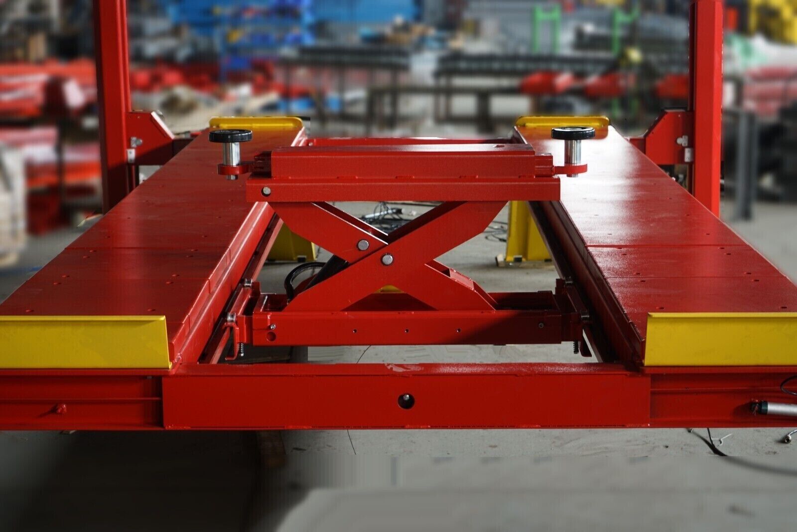 KT-4H150 Heavy Duty 4-Post Alignment Lift 15,000lbs Capacity (Rolling Jack Included)