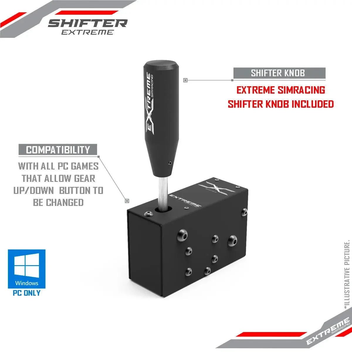 SEQUENTIAL X SHIFTER (FOR PC ONLY) - Garage Rebel