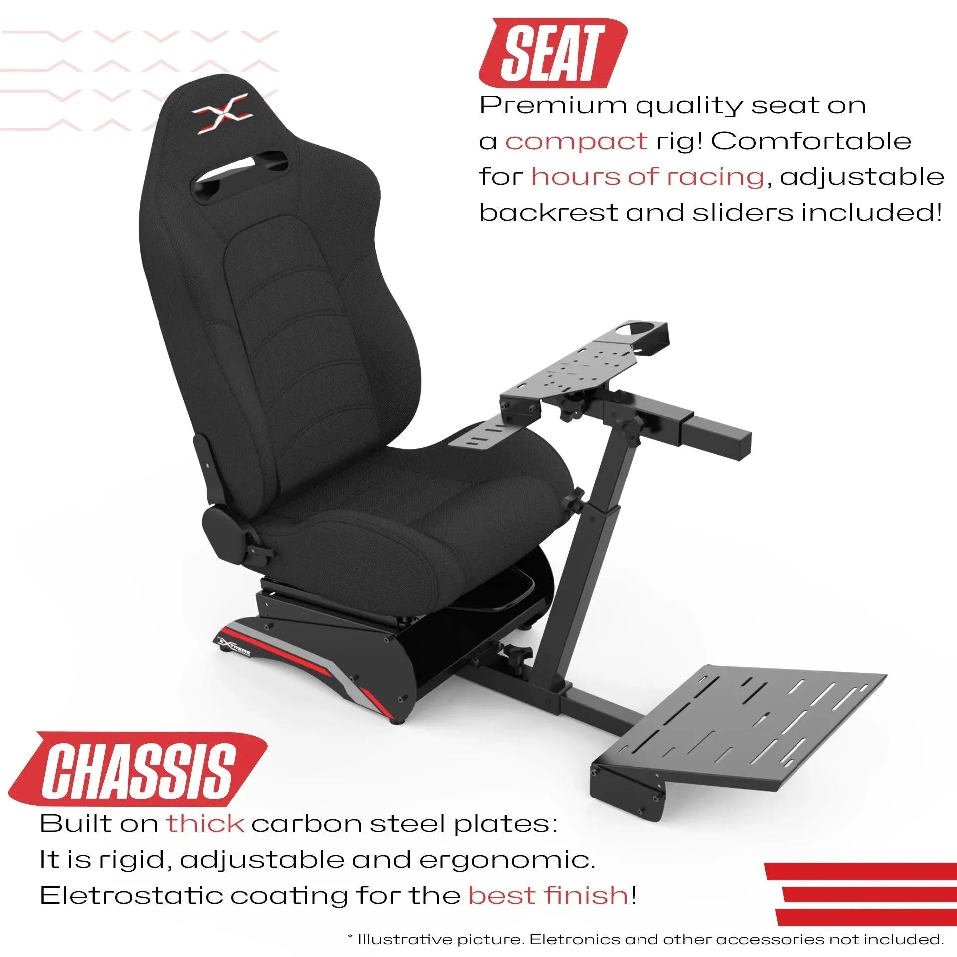 SIM RACING COCKPIT COMPACT 2.0 - Garage Rebel