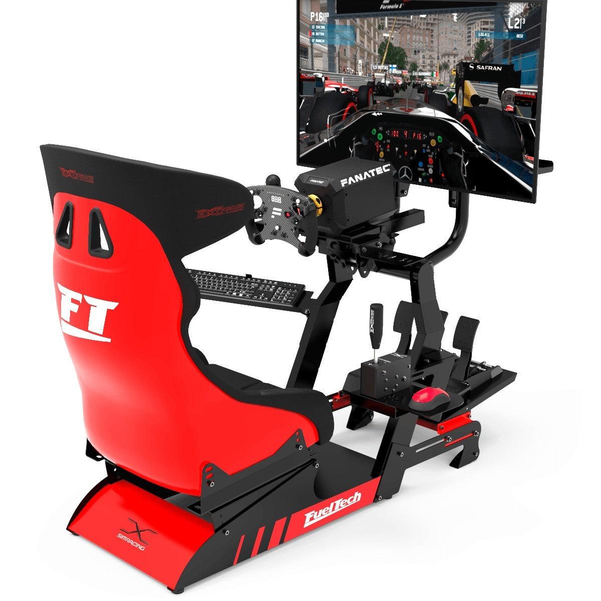 SIM RACING COCKPIT P1 3.0 FULL ACCESSORIES - Garage Rebel