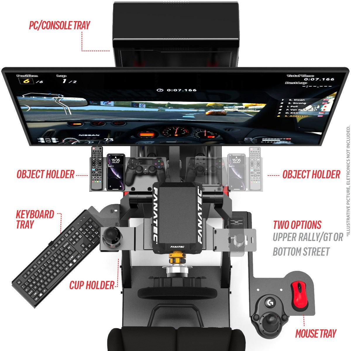 SIM RACING COCKPIT XT PREMIUM 3.0 FULL ACCESSORIES - Garage Rebel