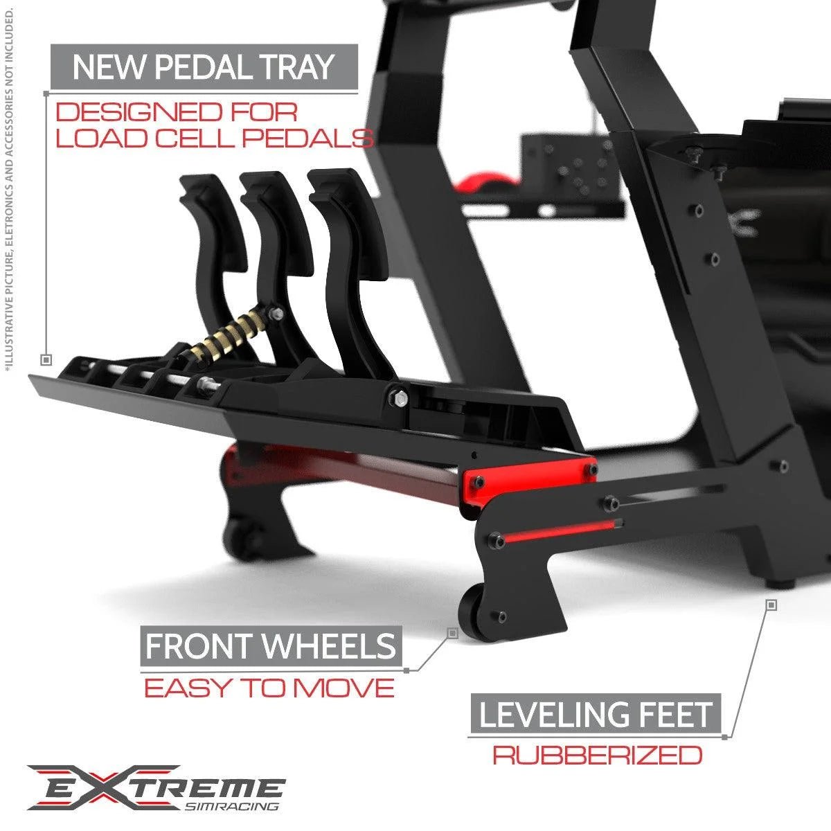 SIM RACING COCKPIT XT PREMIUM 3.0 FULL ACCESSORIES - Garage Rebel
