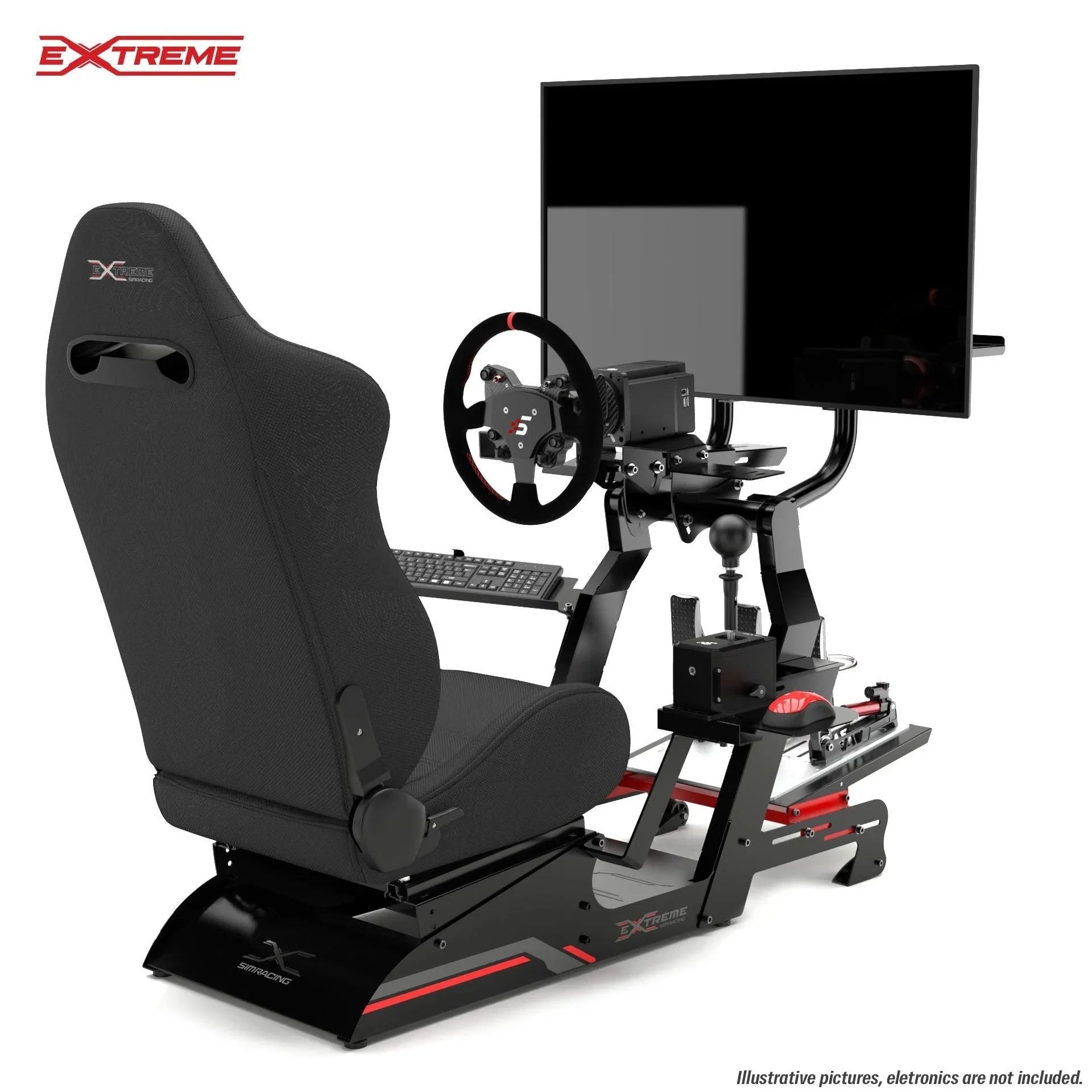 SIM RACING COCKPIT XT PREMIUM LITE 3.0 FULL ACCESSORIES - Garage Rebel